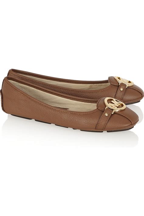 michael kors flats browns|Michael Kors ballet flats sale.